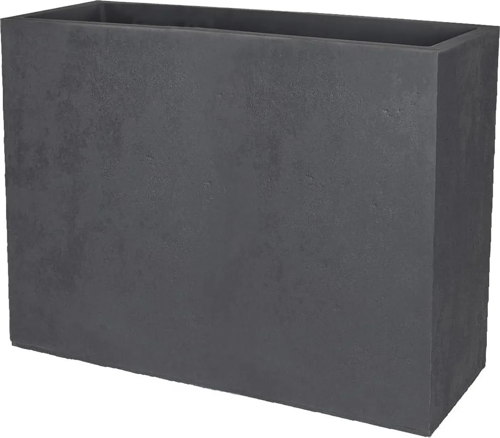 Séparateur de terrasse Wall Loft L 78cm jardinière gris silex 46L