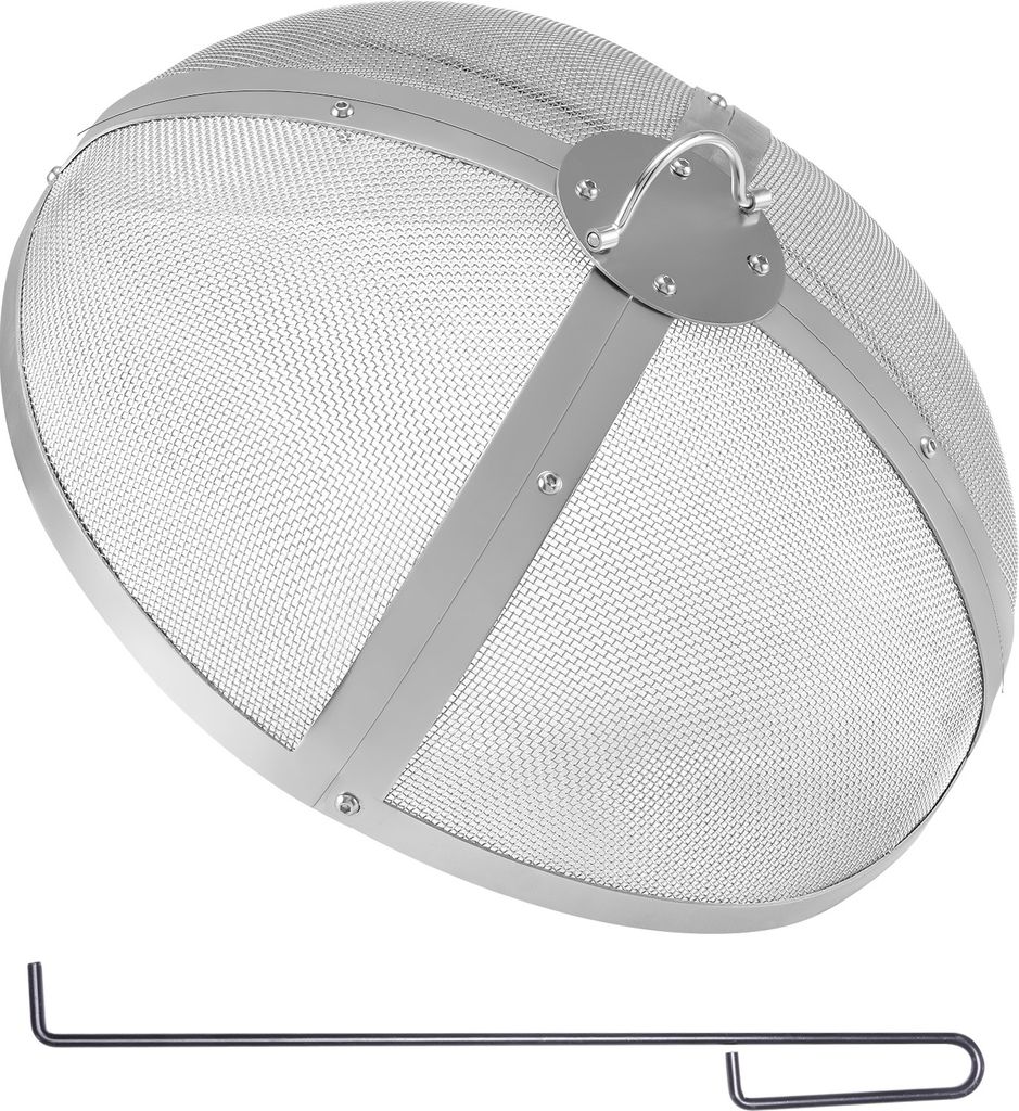 SucceBuy 27 runder Funkenschutz für Feuerstelle, robuster Produktbild 