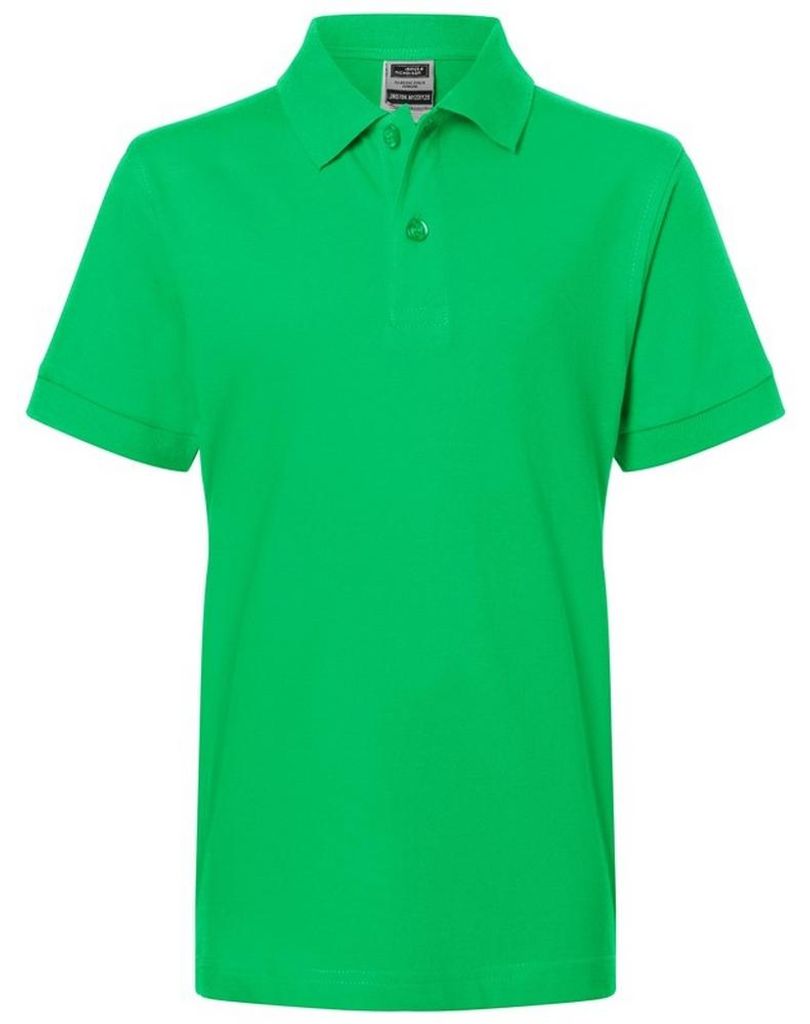 James and Nicholson - "Classic" Poloshirt für Kinder LT4443 (S) (Farngrün)