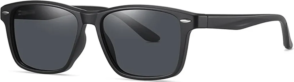 VeyRey Rudolf Nero: Occhiali Polarizzati Nerd per Outfit Urban