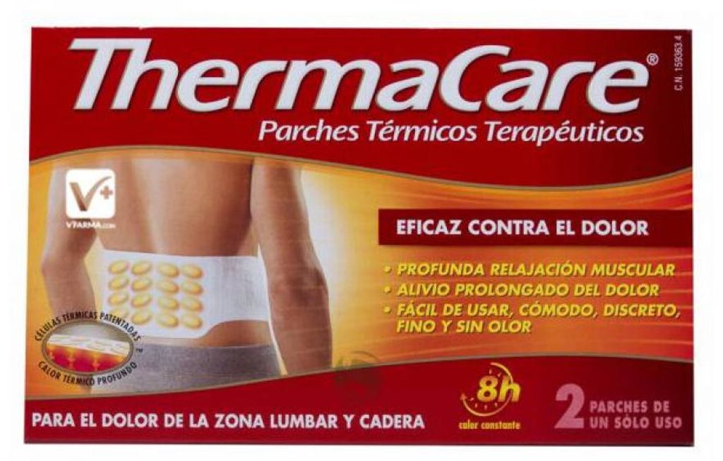 Thermacare Heatwraps für unteren Rücken und Hüfte, 2 Einheiten