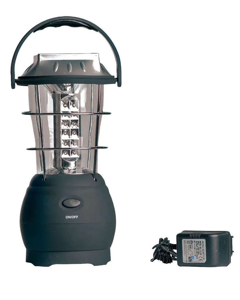 Lanterne de camping rechargeable solaire et dynamo pour le bivouac