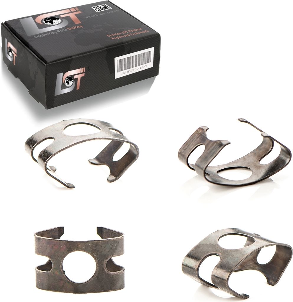 4x Bremsschlauch Befestigungsklammern für VW AMAROK / LT 1 I / SHARAN / TOUAREG