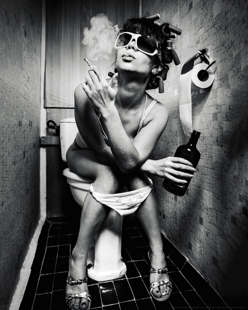 Toilet Cam – Party Hard – plakát, tisk 40 x 50 cm Obrázek produktu 