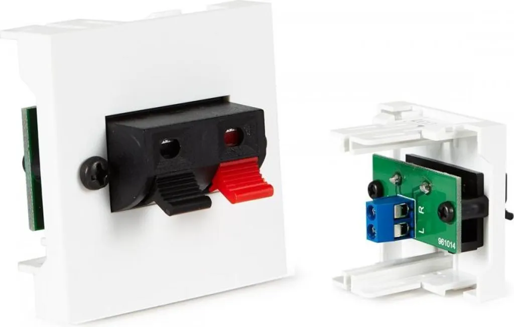 Panneau Audio WP-35T avec Bornes à Ressort Haute Conductivité Noir