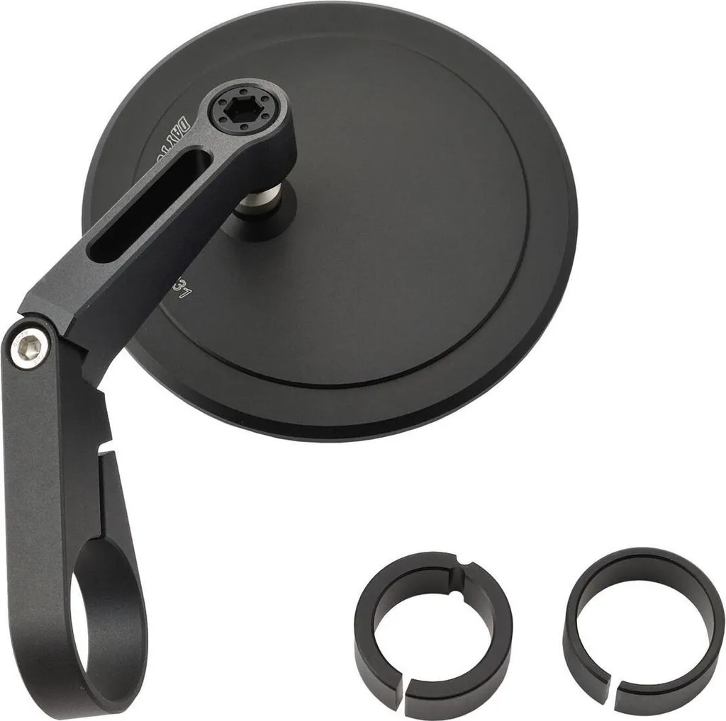Rétroviseur de guidon Daytona D-MIRROR-17 en aluminium usiné CNC et plat