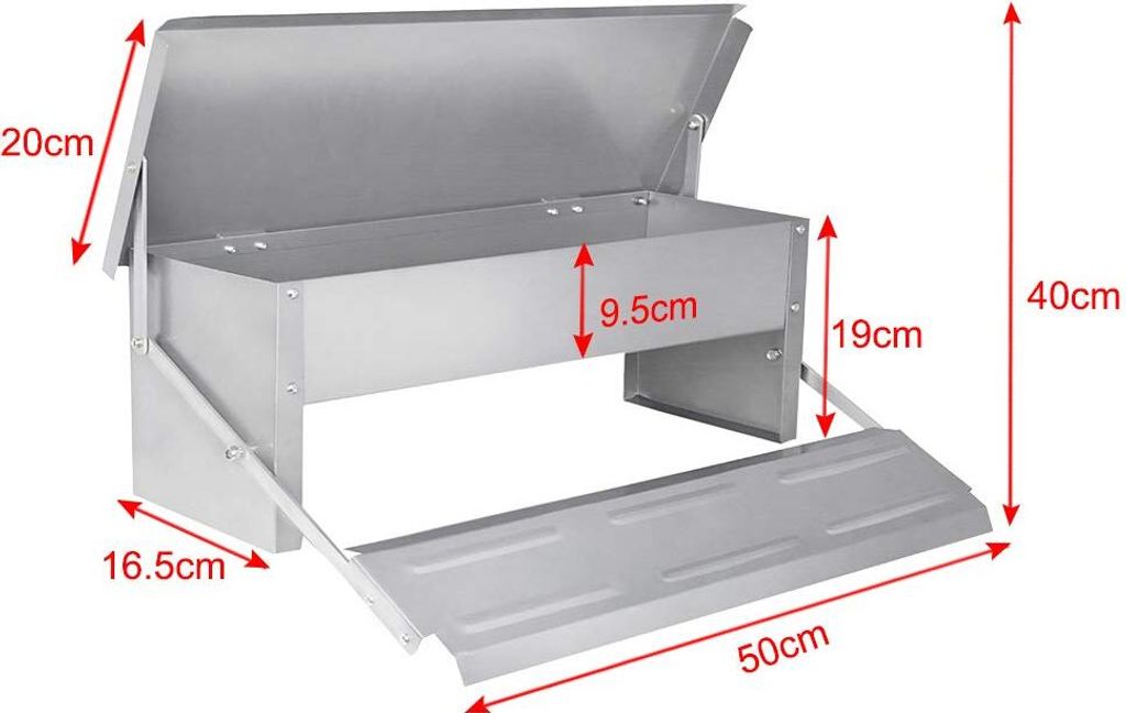 ACXIN Automatické krmítko pro kuřata 5 kg Automatické Obrázek produktu 2