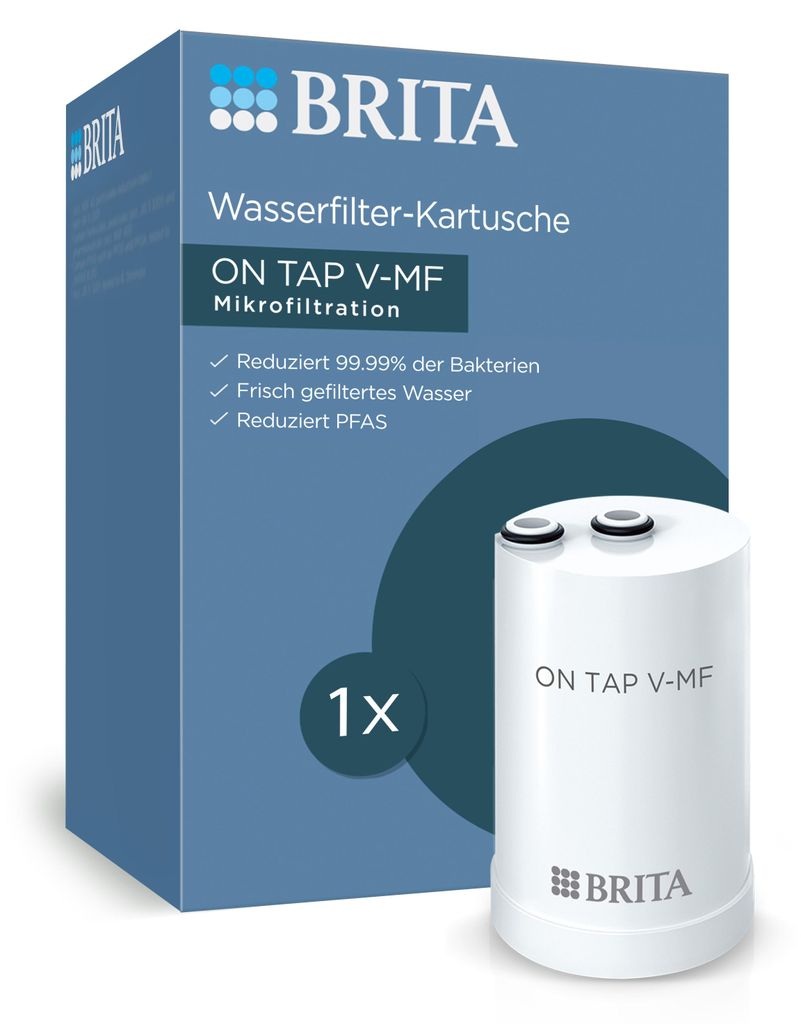BRITA ON TAP V-MF Wasserhahnfilter für Wasserhahn-Aufsatz Produktbild 