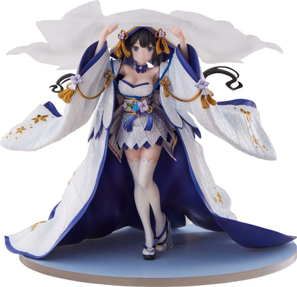Figurine Hestia Tenue de Mariage 1/7 Shiromuku DanMachi Détails 28 cm