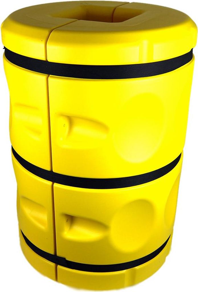 Stapelbarer Säulenschutz Gelb x x 900 mm - Gelb - Polyethylene (PE) - 7 mm - In - & Outdoor - Nutzung - JOI - 014