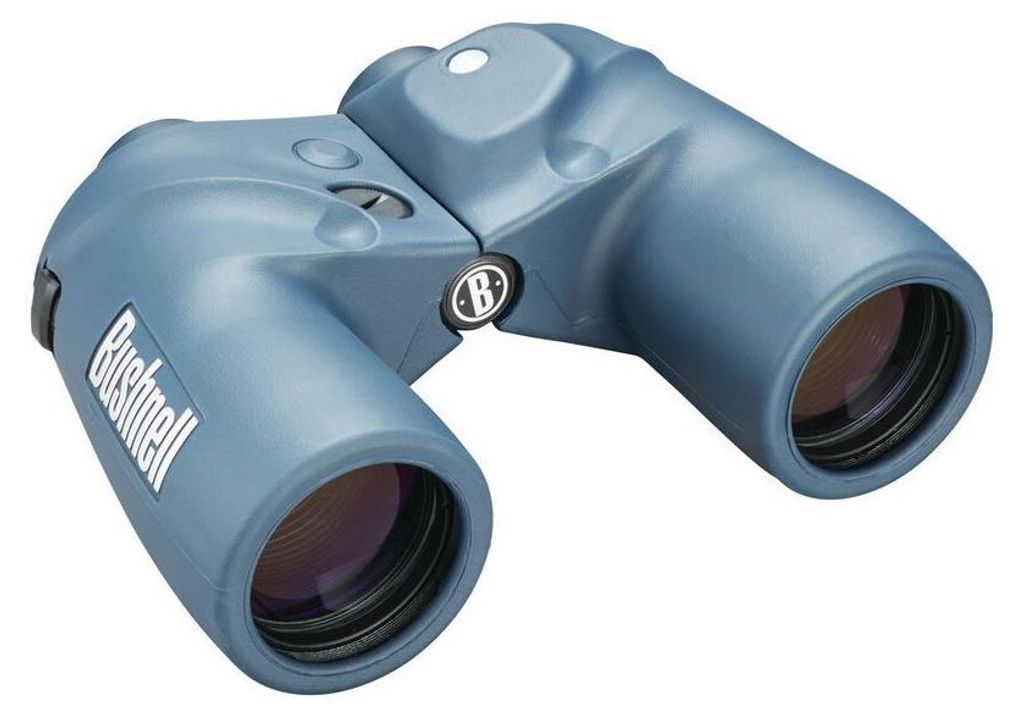 Bushnell Marine 7x50 Porro blau mit Kompass Produktbild 