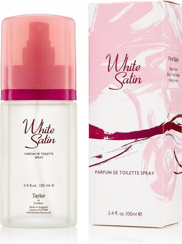Taylor of London White Satin Parfum de Toilette 100ml Spray