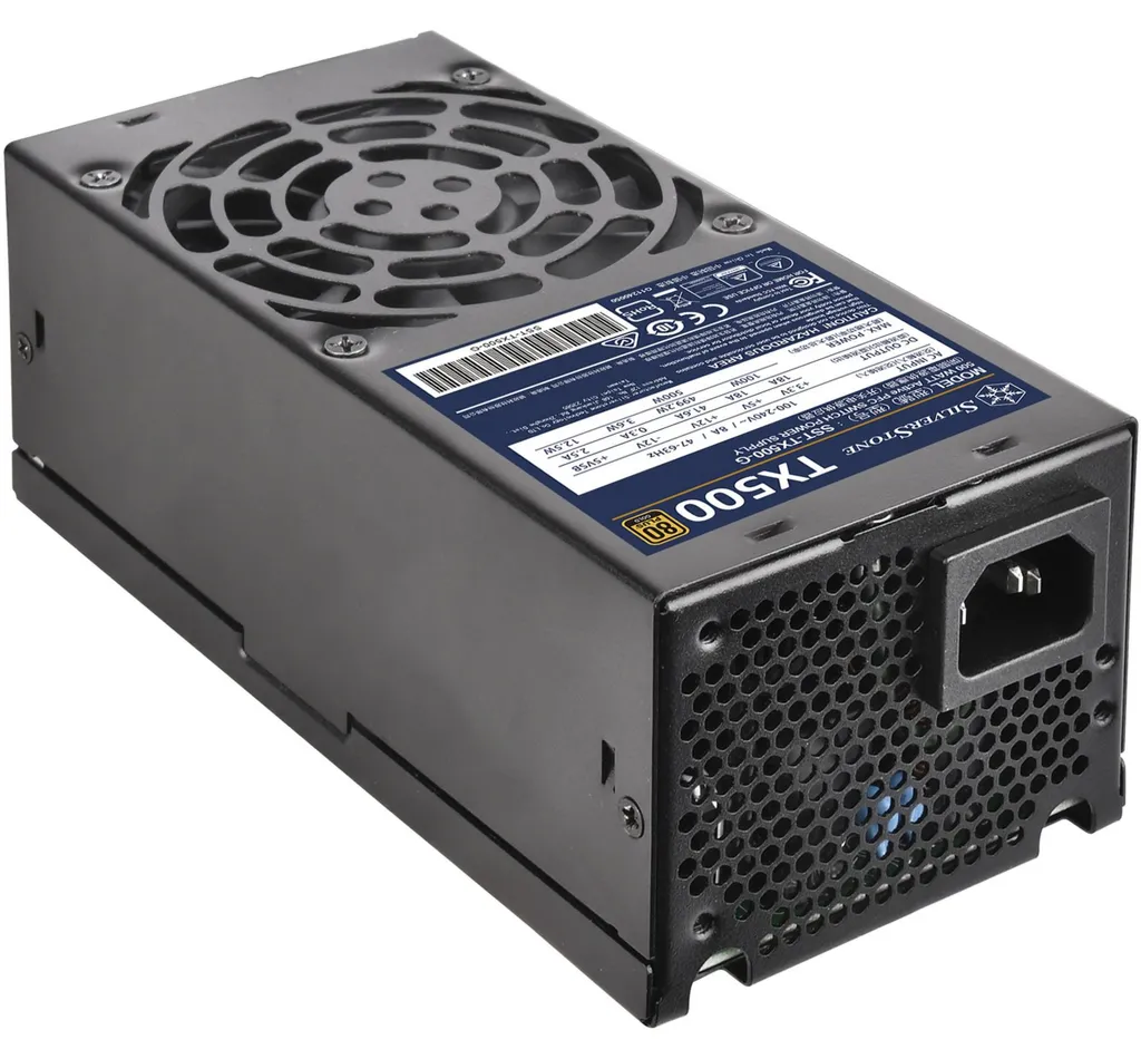 Alimentation TFX SilverStone SST-TX500-G : performance pour PC compact