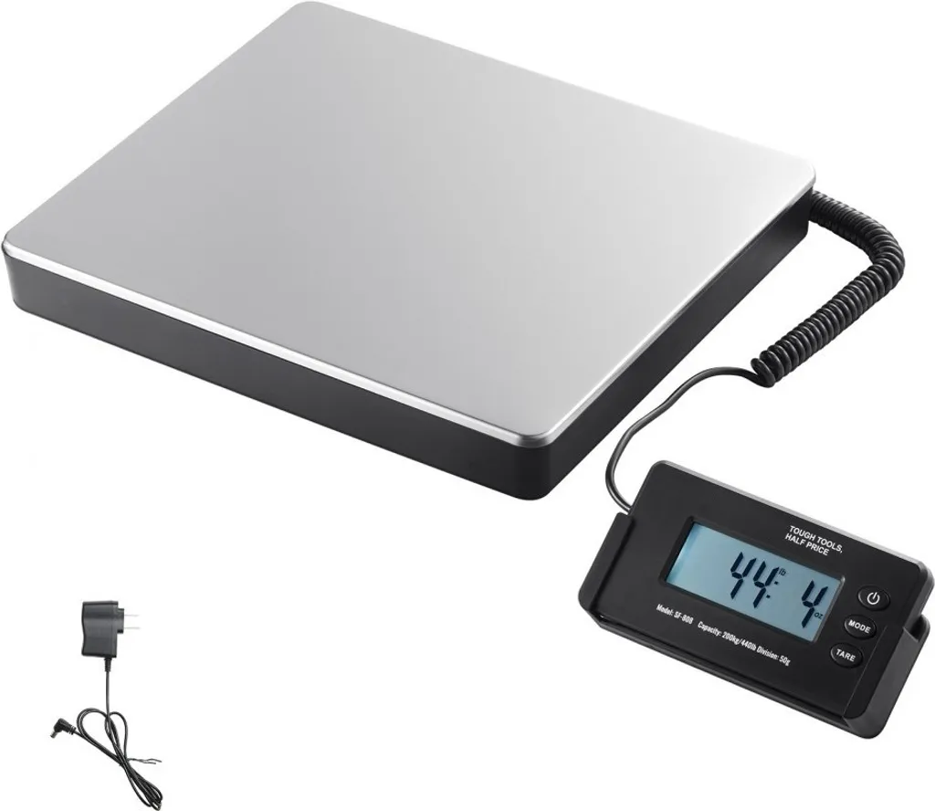Bilancia a Piattaforma 200kg Professionale Acciaio Inox - Alta Precisione