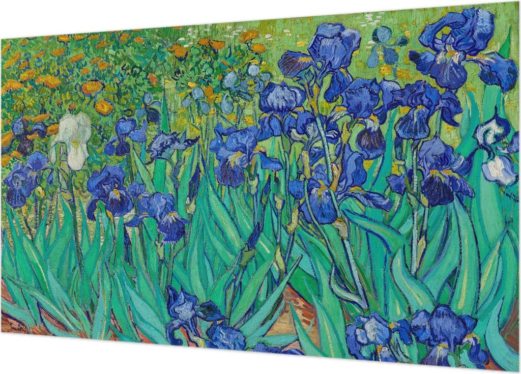 Wandtapete - Dekorative Tapete für Wohnzimmer - Tapetenfolie für Wanddekoration - 416x254 - Gartenblumen