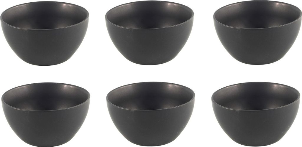 Studio Tavola Schalen Black Tie Ø14 cm - 6 Stück Produktbild 