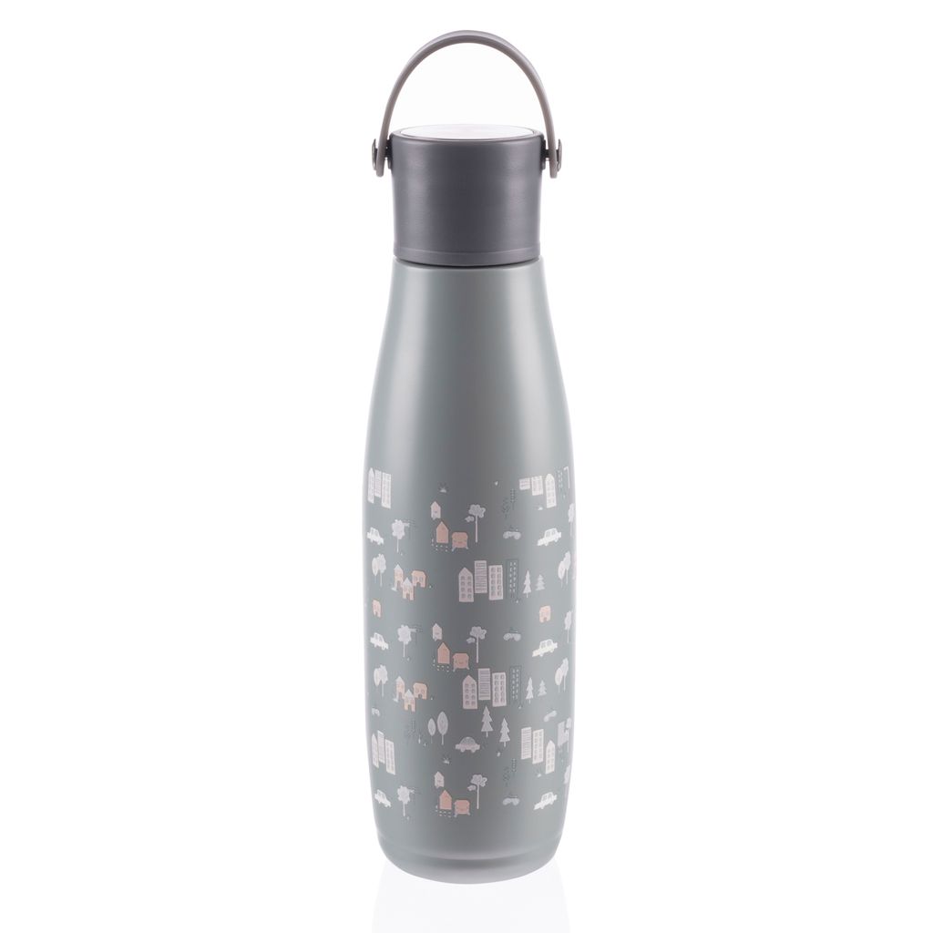 ZOPA Flüssigkeitsthermoskanne mit Halter 480 ml City