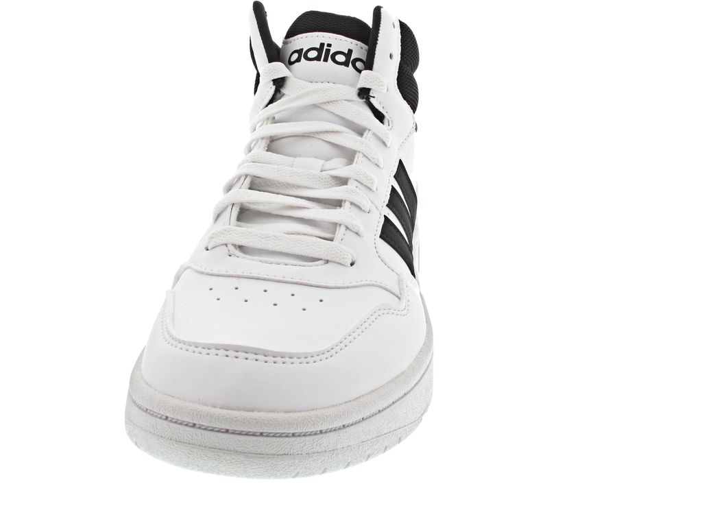 adidas Hoops 3.0 Mid Stiefel Weiß Produktbild 