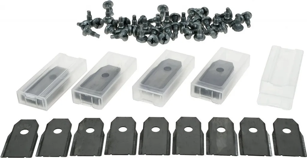 Lames carbone extra épaisses 0,6mm pour Husqvarna Automower - 45 pièces