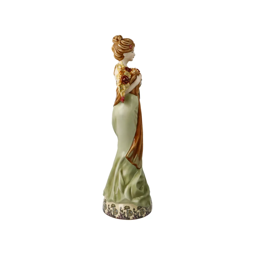 Objet de collection Mucha Printemps Goebel : Idée Cadeau Art de Luxe - 3
