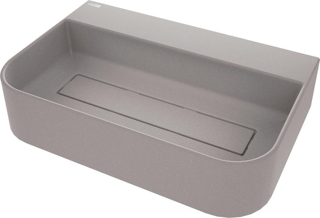 Granite countertop washbasin with faucet space