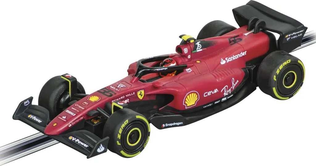 Circuit Électrique F1 Ferrari 2022 Carrera GO pour Enfant dès 6 Ans