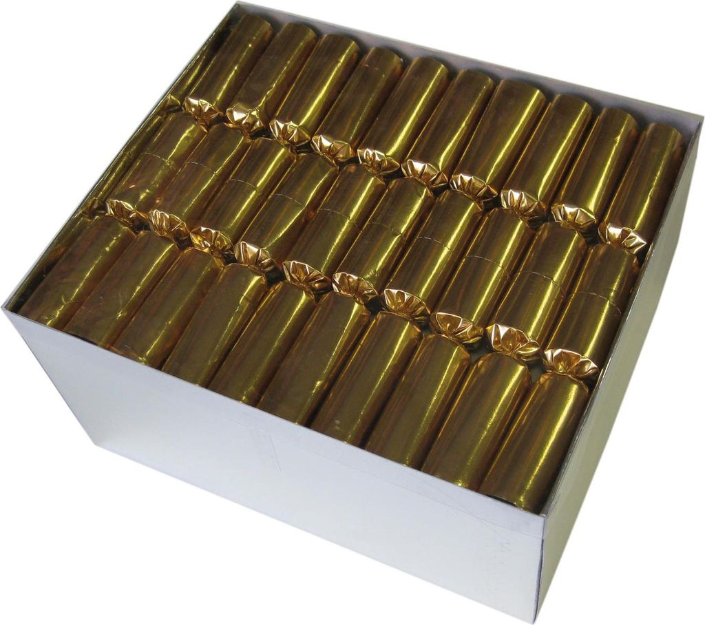 Nico Europ GmbH Knallbonbon 50 Stück Gold 22 cm Produktbild 