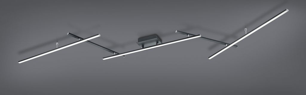 LED Deckenscheine ARVIN mit Farbwechsler und Fernbedienung, Produktbild 