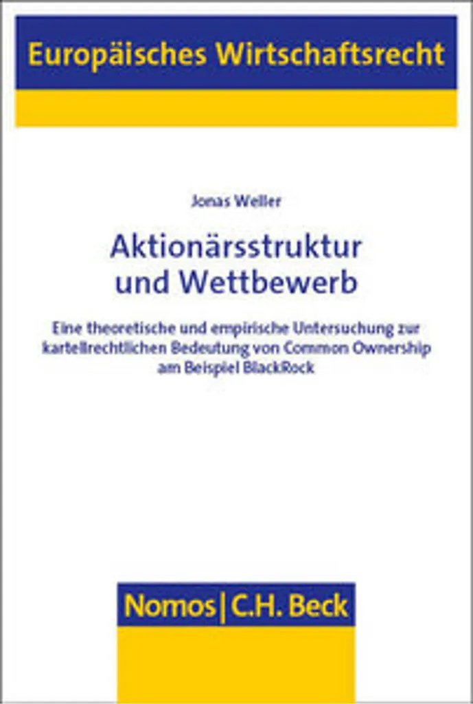 Maîtriser Aktionärsstruktur und Wettbewerb pour vos analyses de marché