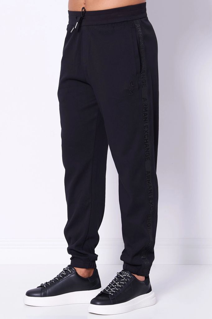 Armani Exchange Herren Jogginghose Schwarz 6DZPLC-ZJNNZ-1200 Grösse M