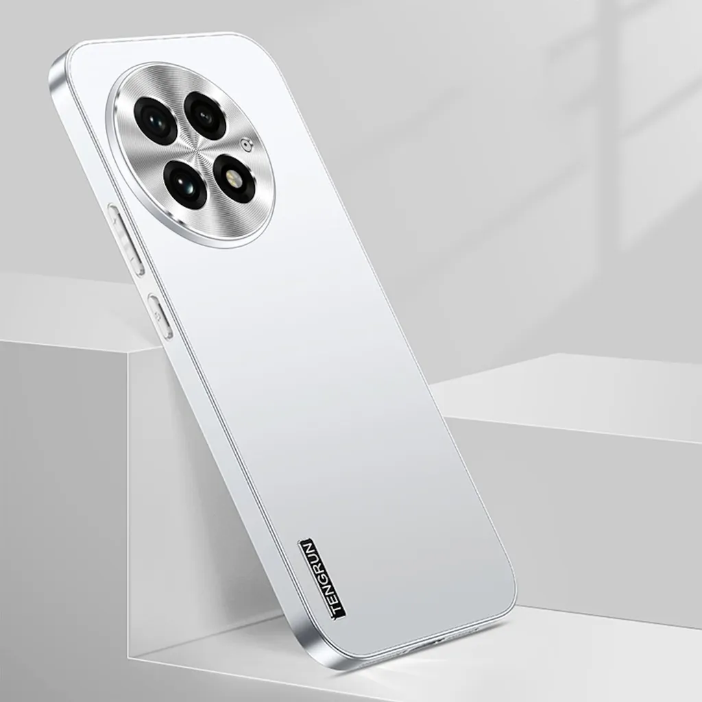 Custodia OnePlus 13 Streamer Series: Design Metallo Opaco Argento Elite
