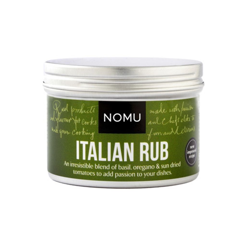 Nomu Barbecue Rub - Miscela di spezie italiana, confezione Immagine del prodotto 