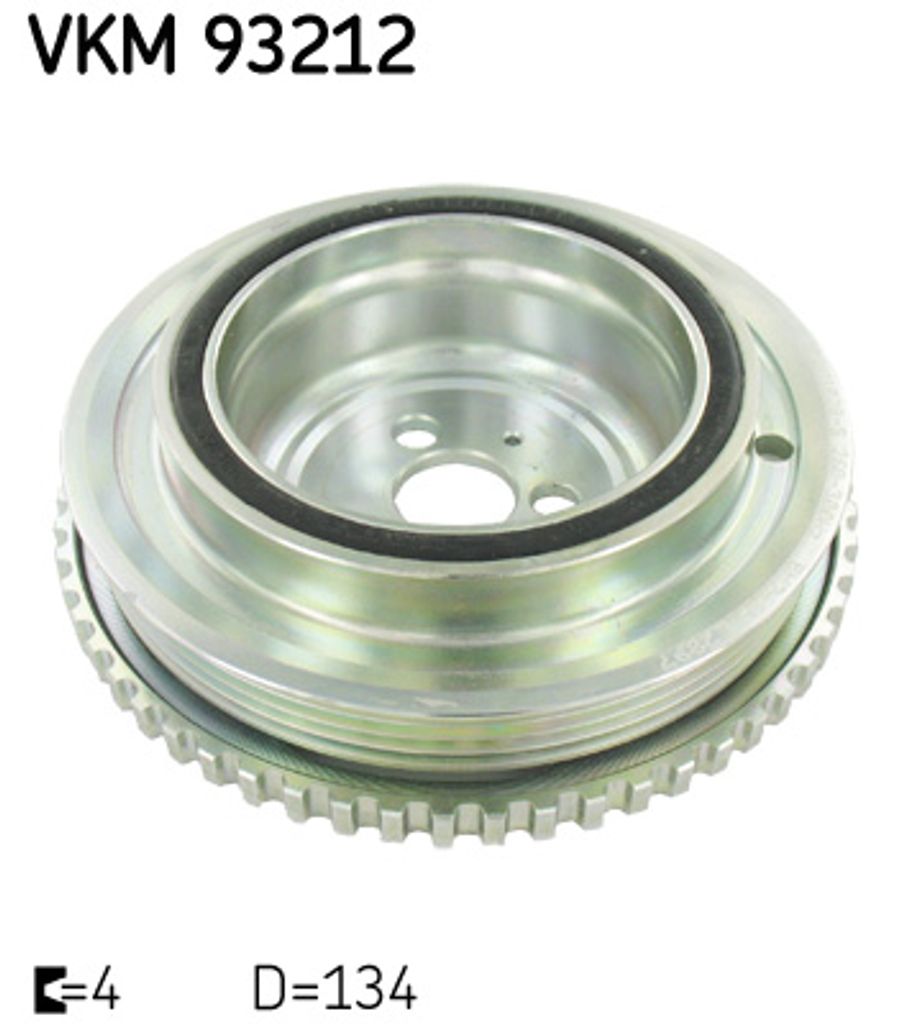 SKF VKM 93212 Riemenscheibe Kurbelwelle für FIAT PANDA Produktbild 