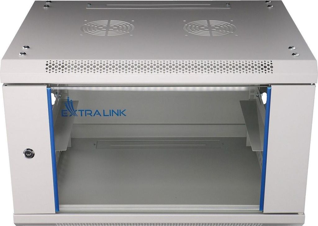 Armadio rack da parete Extralink, 19 pollici, 6U, 600x600 Immagine del prodotto 