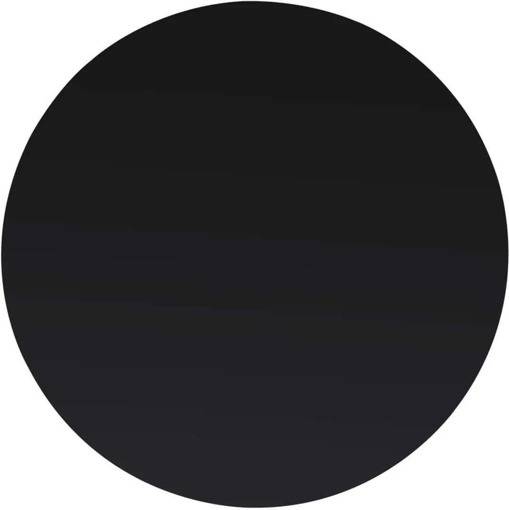 Top Vetro Rotondo 90 cm per Tavoli | Design Minimale e Resistente