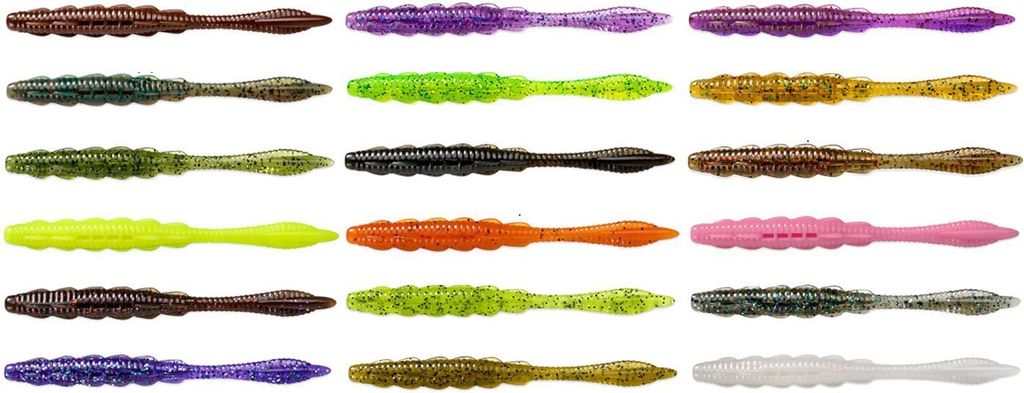 Fishup Scaly Fat 4.3' 11cm - 8 Gummijigs, Fishup Farben:Green Pumpkin Seed