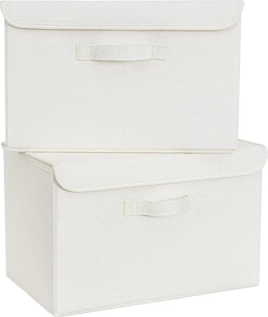 Organisateur de Placard Pliable pour Vêtements et Accessoires - 2 Boîtes