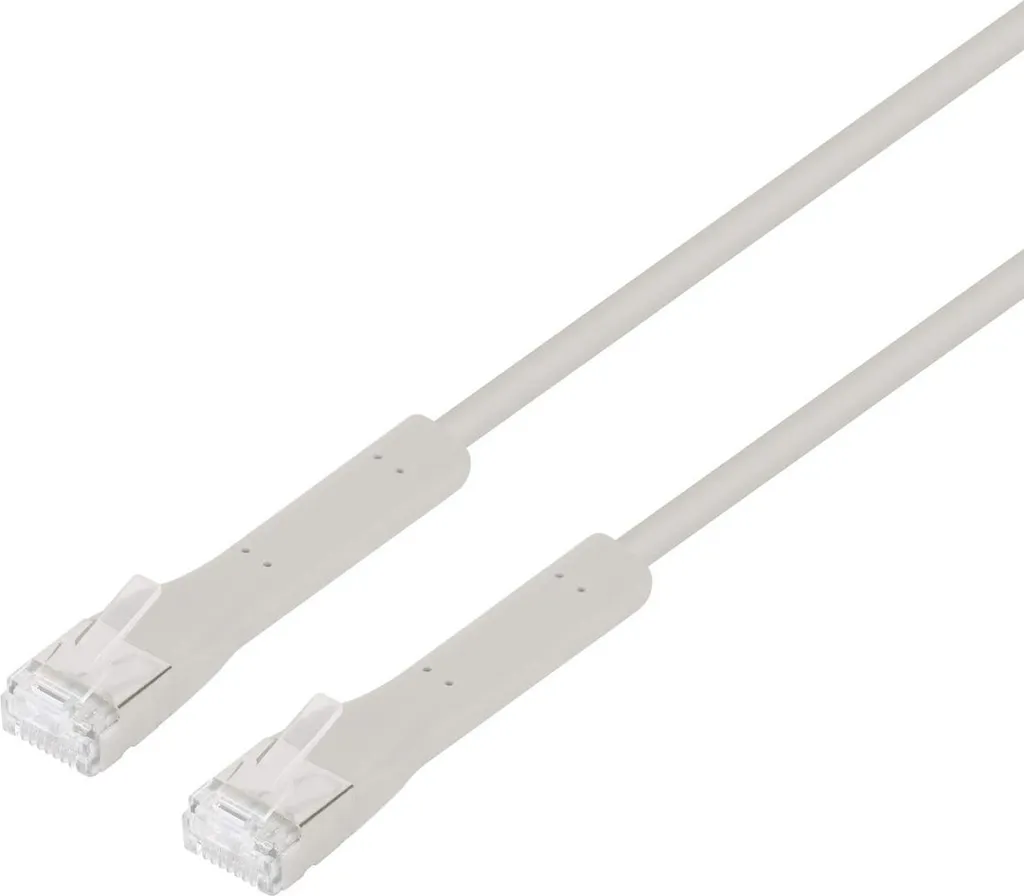 Intellinet 745116 Cavo patch INTELLINET Flexi Cat6a F/FTP 0,3m 10G rame grigio