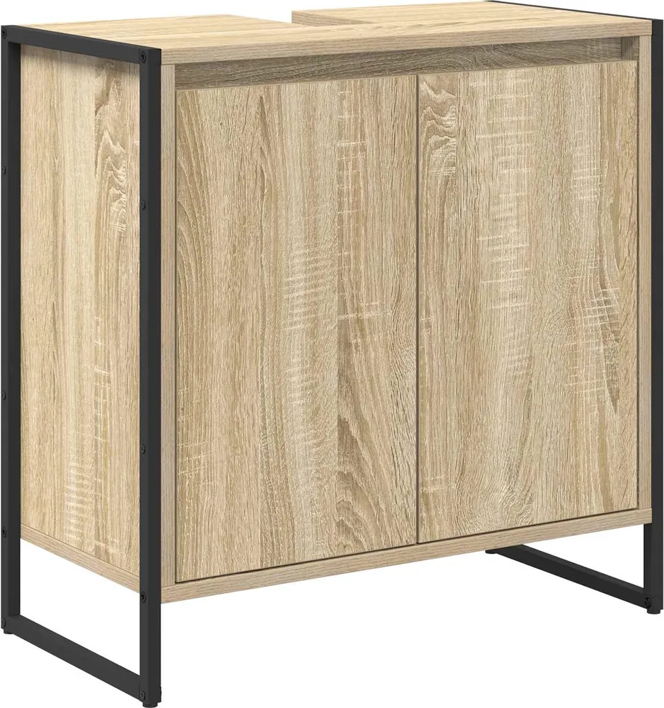 Mobile Sottolavabo 60x30x60 Sonoma - Montaggio Facile e Robusto