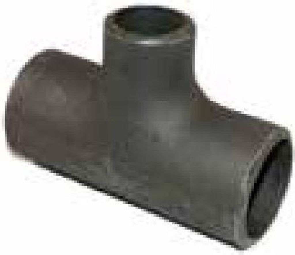 AGAFLEX Stahl-Schweiß-T-Stück, schwarz, DN25, 1" zum Schweißen 41131025