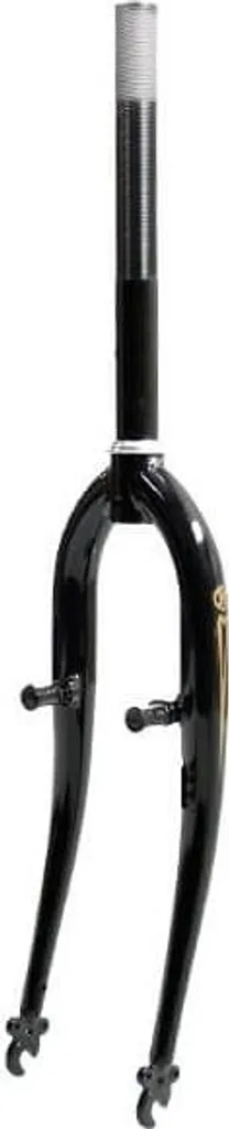 Fourche ATB 24 noire robuste avec bouchons de frein haute sécurité