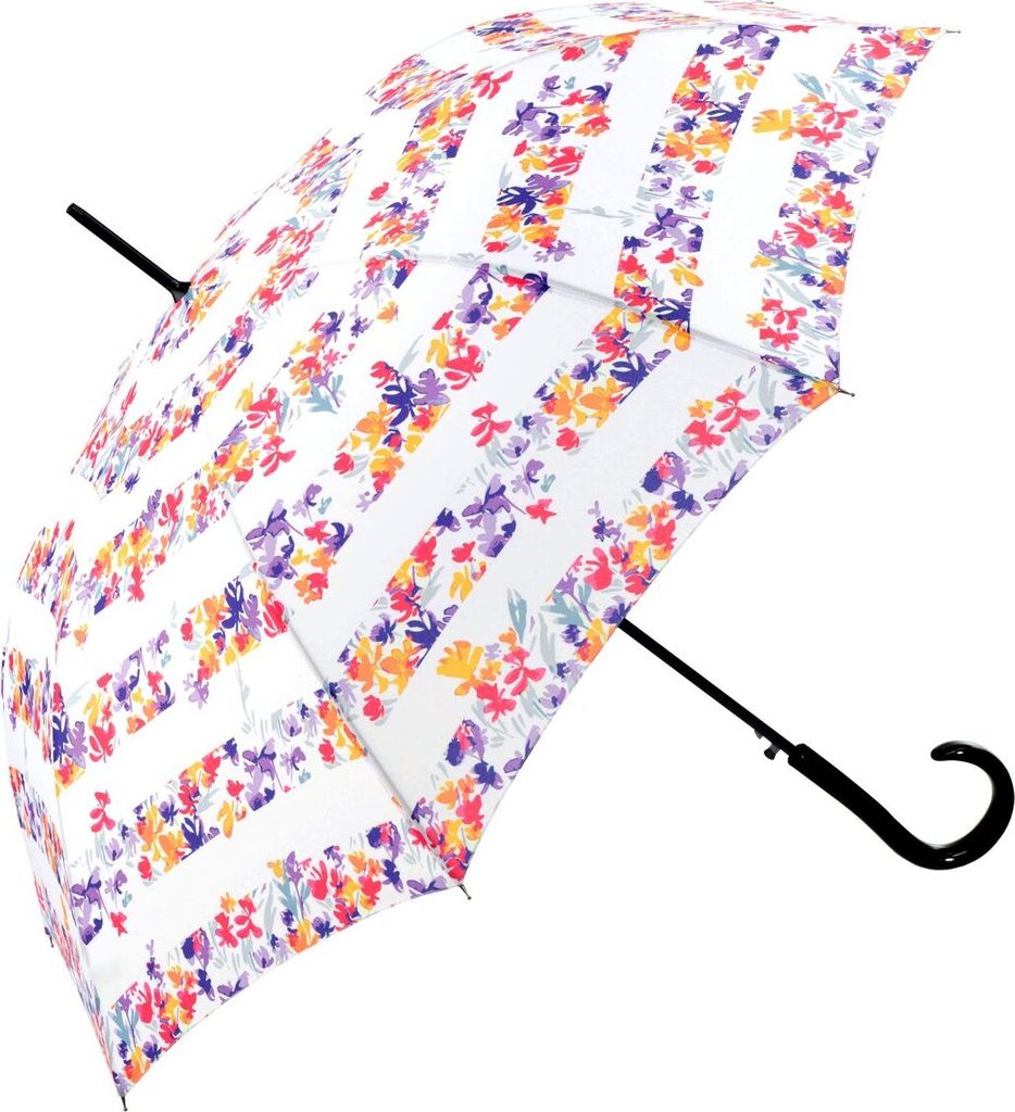 Regenschirm Stockschirm Damen Blumenmuster Pierre Cardin