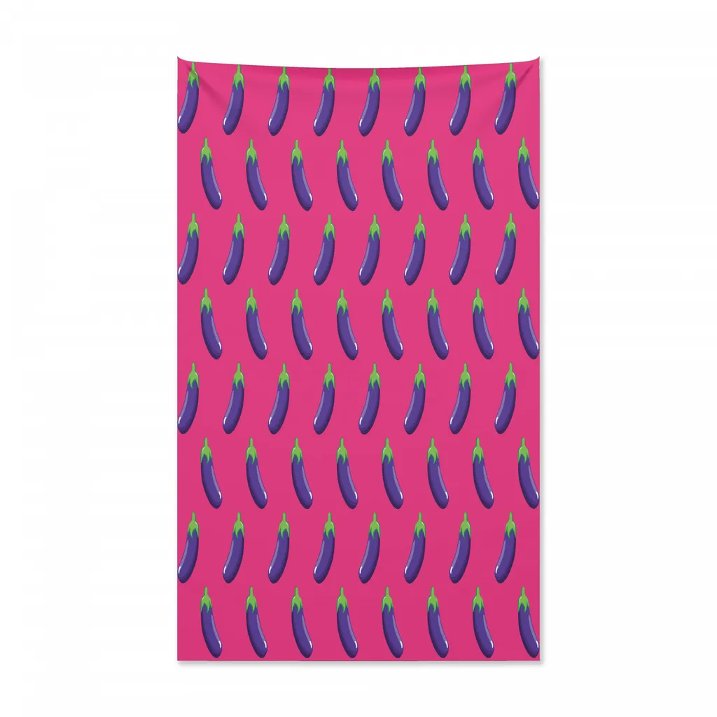 Copriletto Decorativo Abakuhaus Aubergine Viola Magenta 140x230