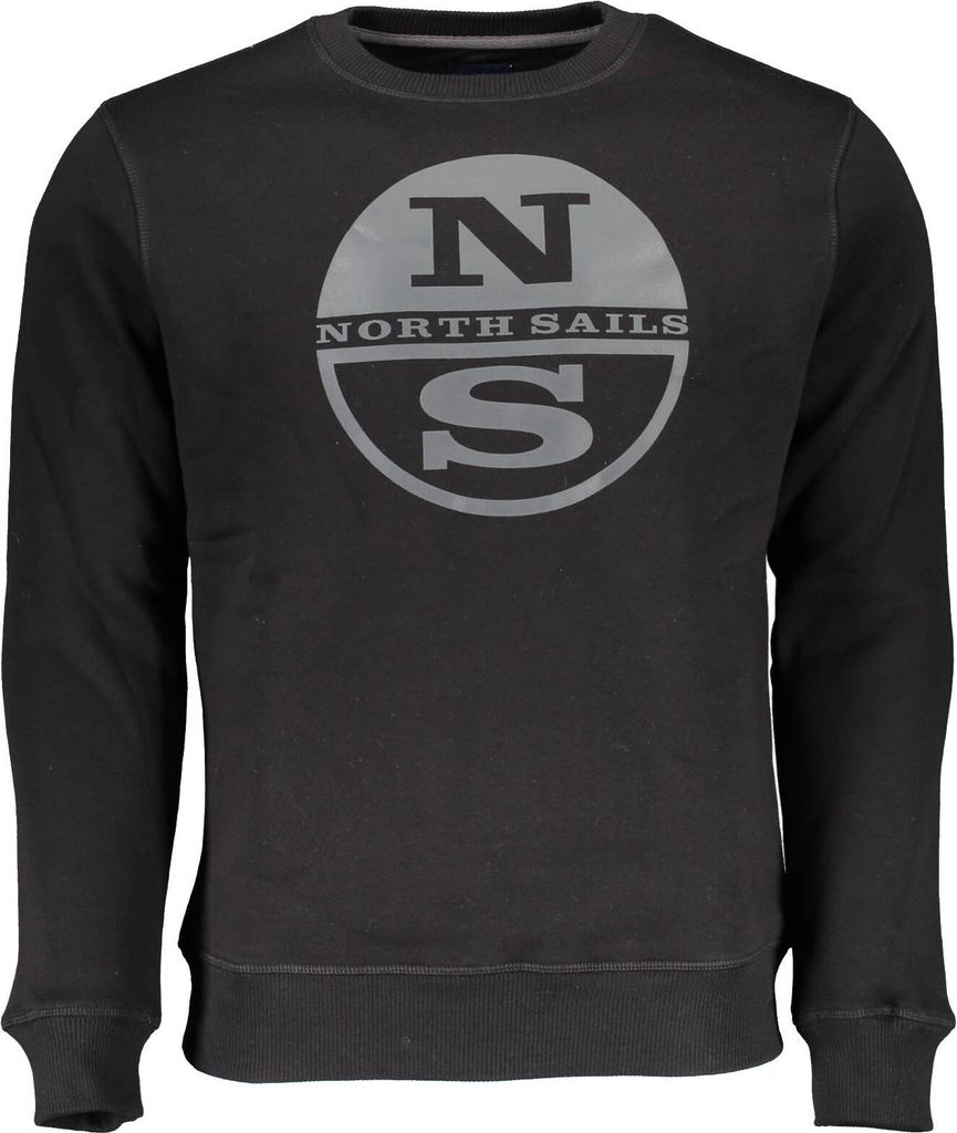 North Sails Komfort Langarm Sweatshirt Nero : Größe - 2XL Größe: 2XL