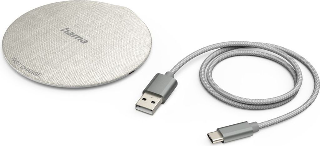 Wireless Charger "QI-FC10 Metal", 10 W, kabelloses Smartphone-Ladepad,