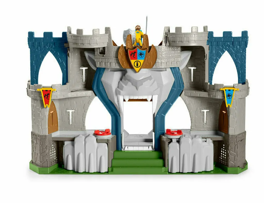 Château Fort Interactif Imaginext Zamek Lwa HCG45 pour Enfant dès 3 Ans