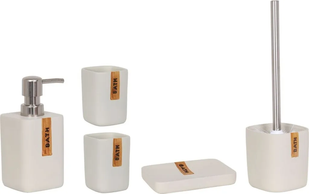 Set Bagno MSV Iguacu 5 Pezzi: Il Segreto per un Bagno Ordinato