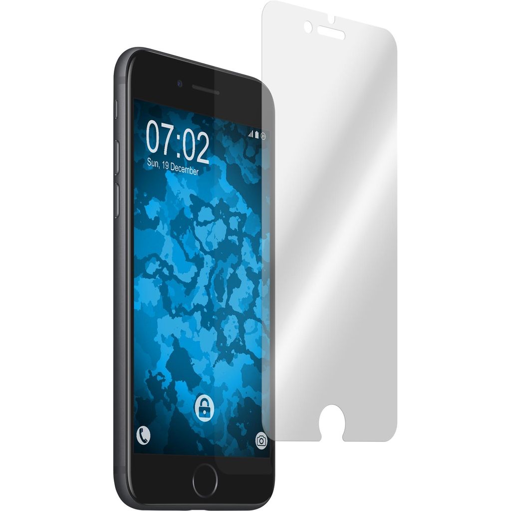 6er-Pack PhoneNatic Displayschutzfolien klar kompatibel mit Apple iPhone 7 / 8 / SE 2020