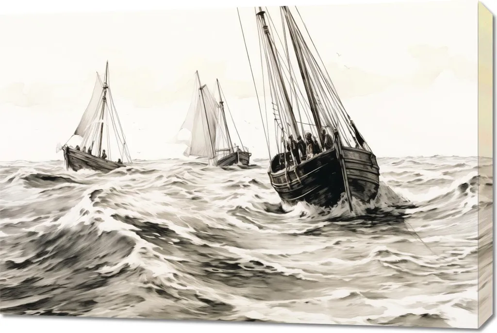 Tableau grand format 90x60 cm Courageux et libre haute définition Pro