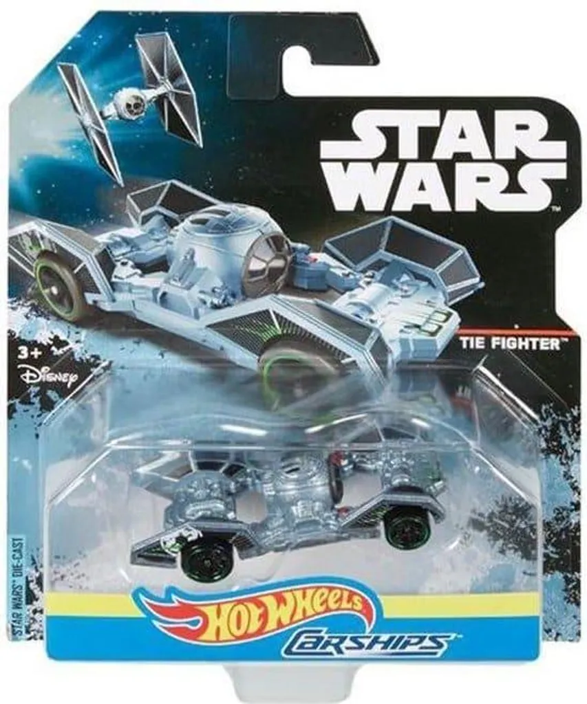 Voiture Star Wars Hot Wheels Tie Fighter, le jouet miniature en métal moulé